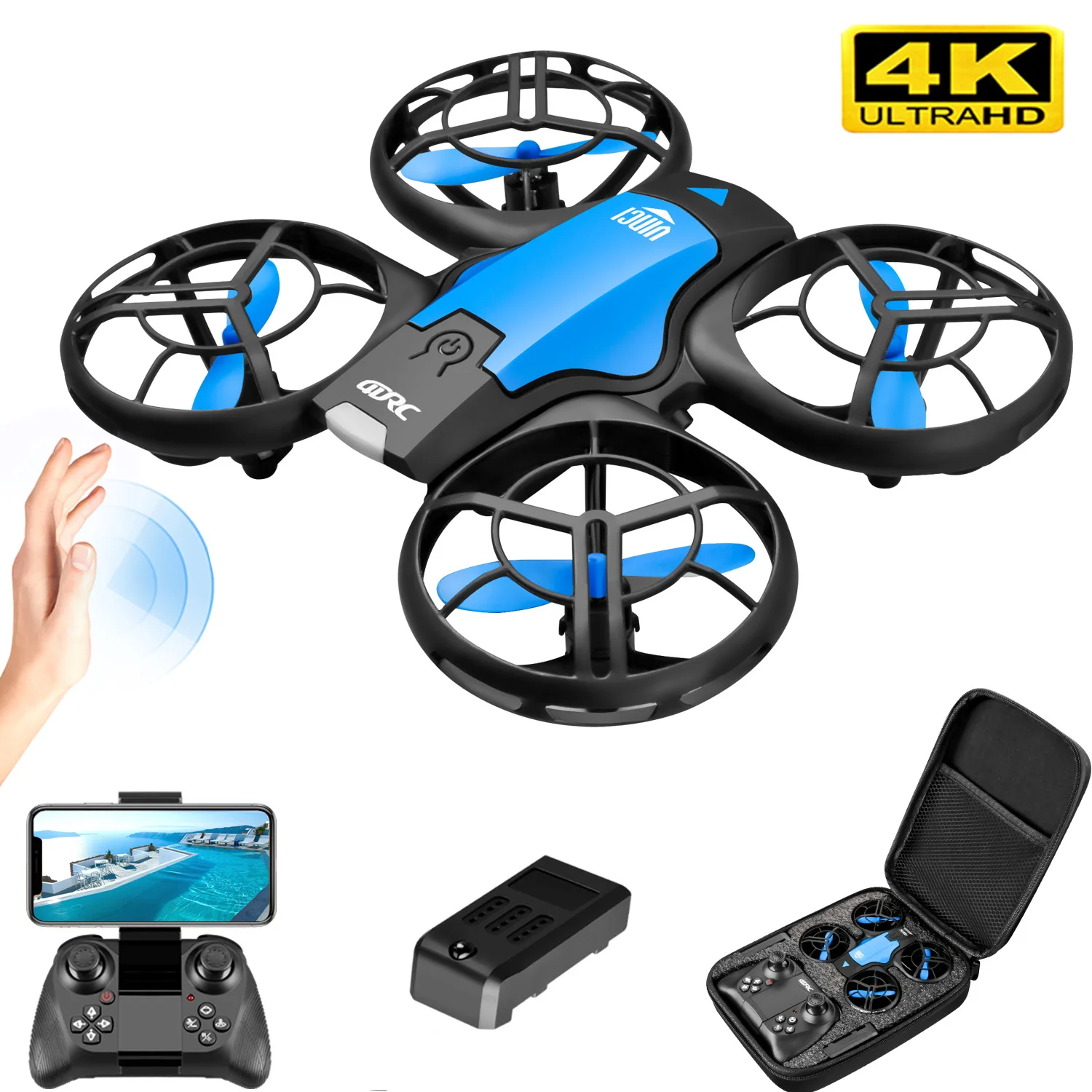 V8 New Mini Drone 4K Professio - Drone Ae Rc review and price