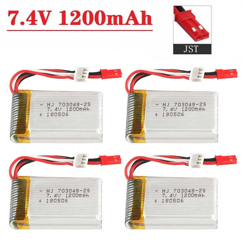 Lipo Battery 2S 7.4V 1200mAh 7 - Drone Rc Leading review and price