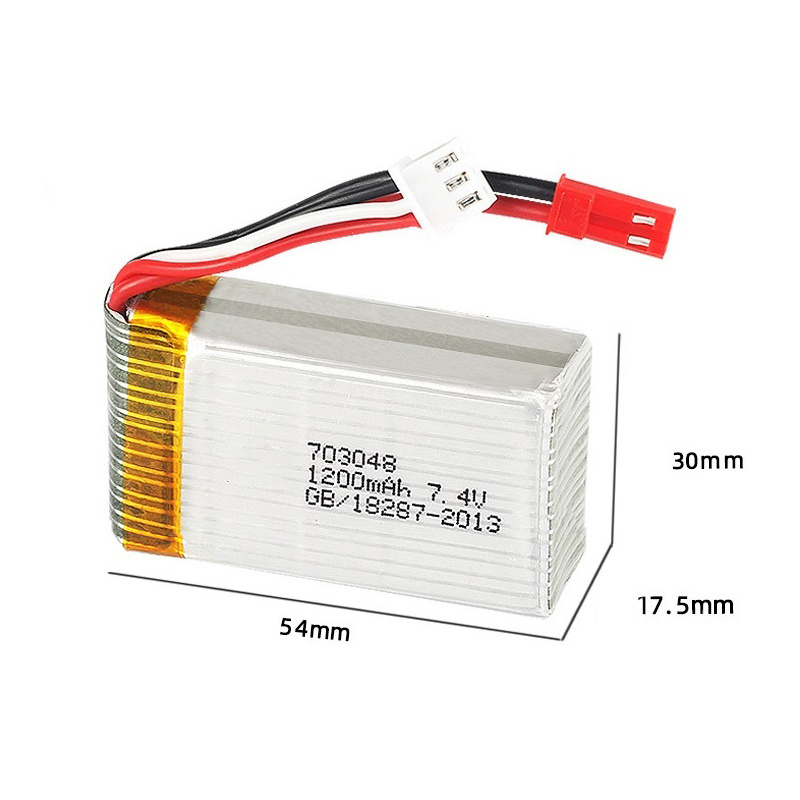 Lipo Battery 2S 7.4V 1200mAh 7 - Drone Rc Leading review and price